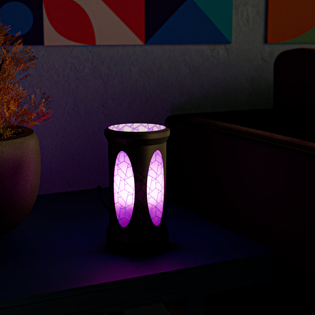 Table lamp with Battery powered LED light, child safe
