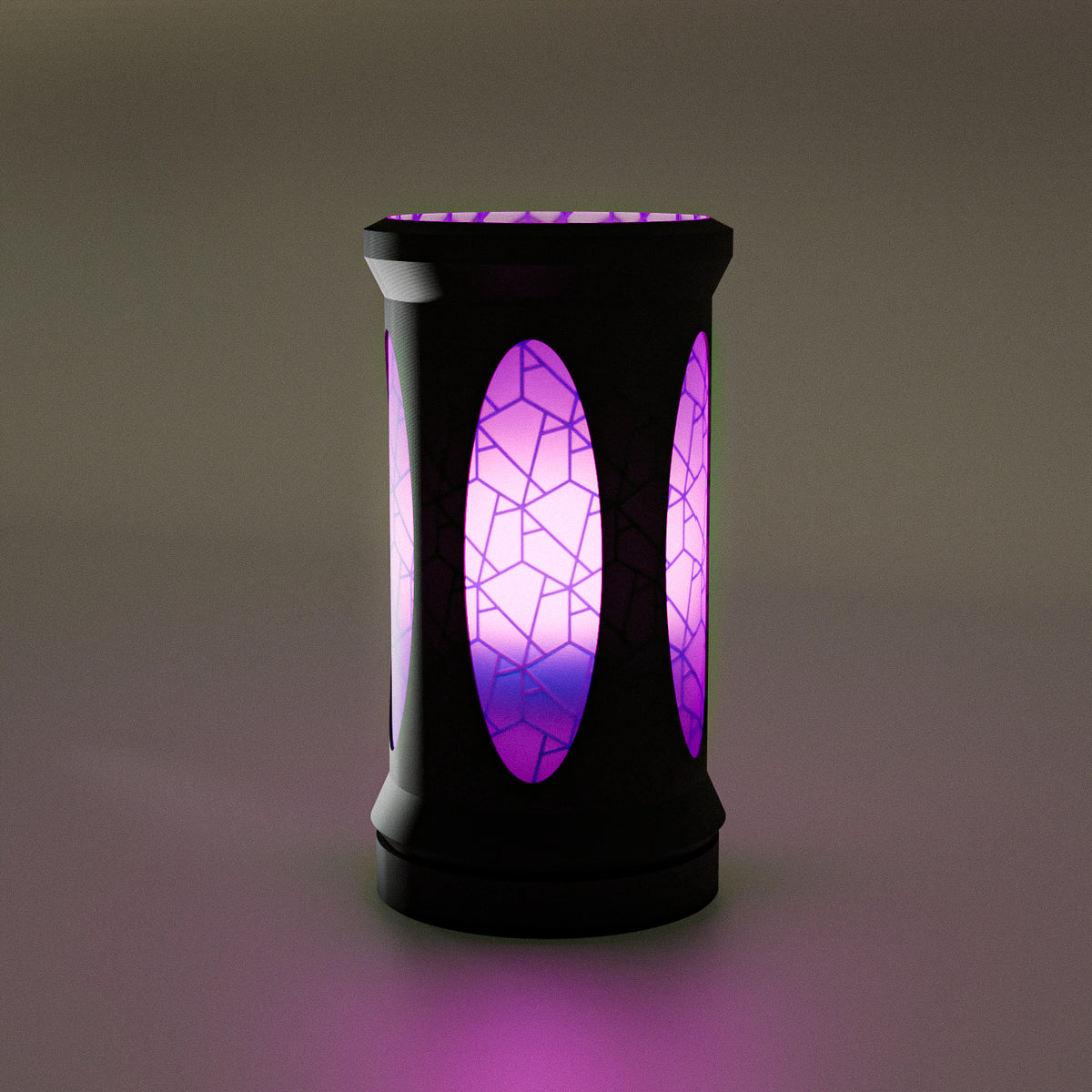Table lamp with Battery powered LED light, child safe