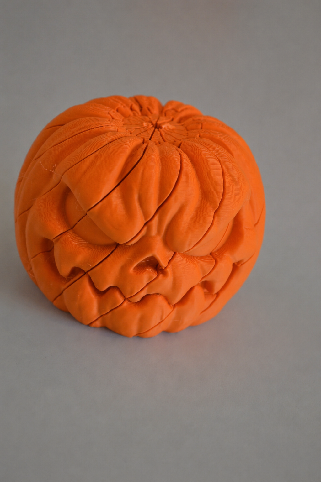 3D Printed Pumpkin Slime Fidget