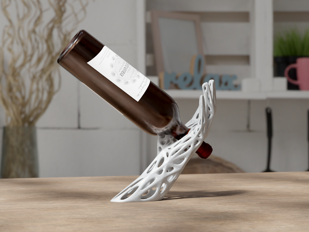 Skeletal Bottle Holder Hand